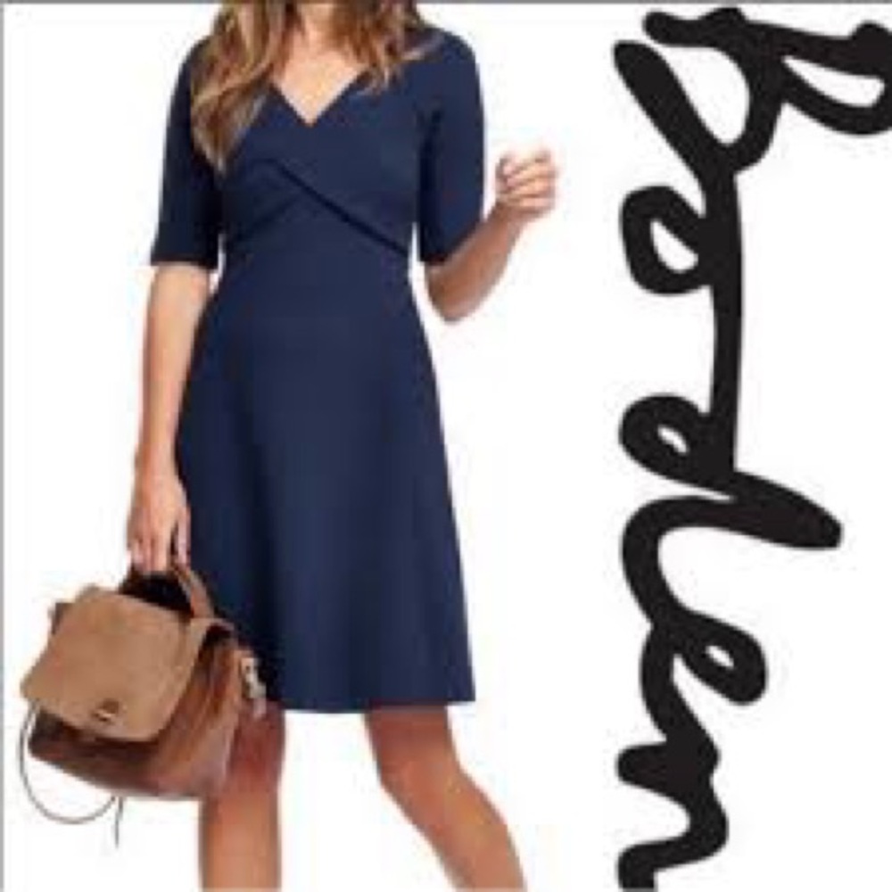 Dark blue Boden dress in size 8L